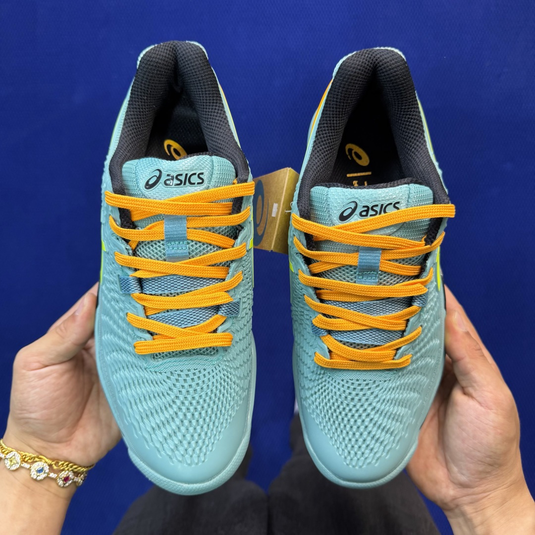 亚瑟士ASICS 9代网球鞋，共22色‼️GEL-RESOLUTION 9 第17色:淡绿外贸爆款，现货