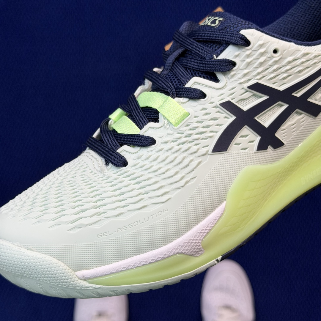 亚瑟士ASICS 9代网球鞋，共22色‼️GEL-RESOLUTION 9 第18色:米黄蓝外贸爆款，现