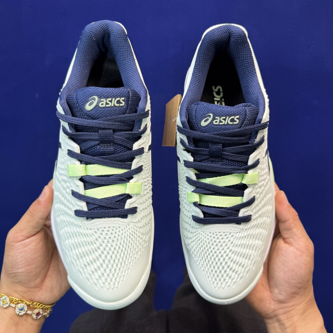 亚瑟士ASICS 9代网球鞋，共22色‼️GEL-RESOLUTION 9 第18色:米黄蓝外贸爆款，现
