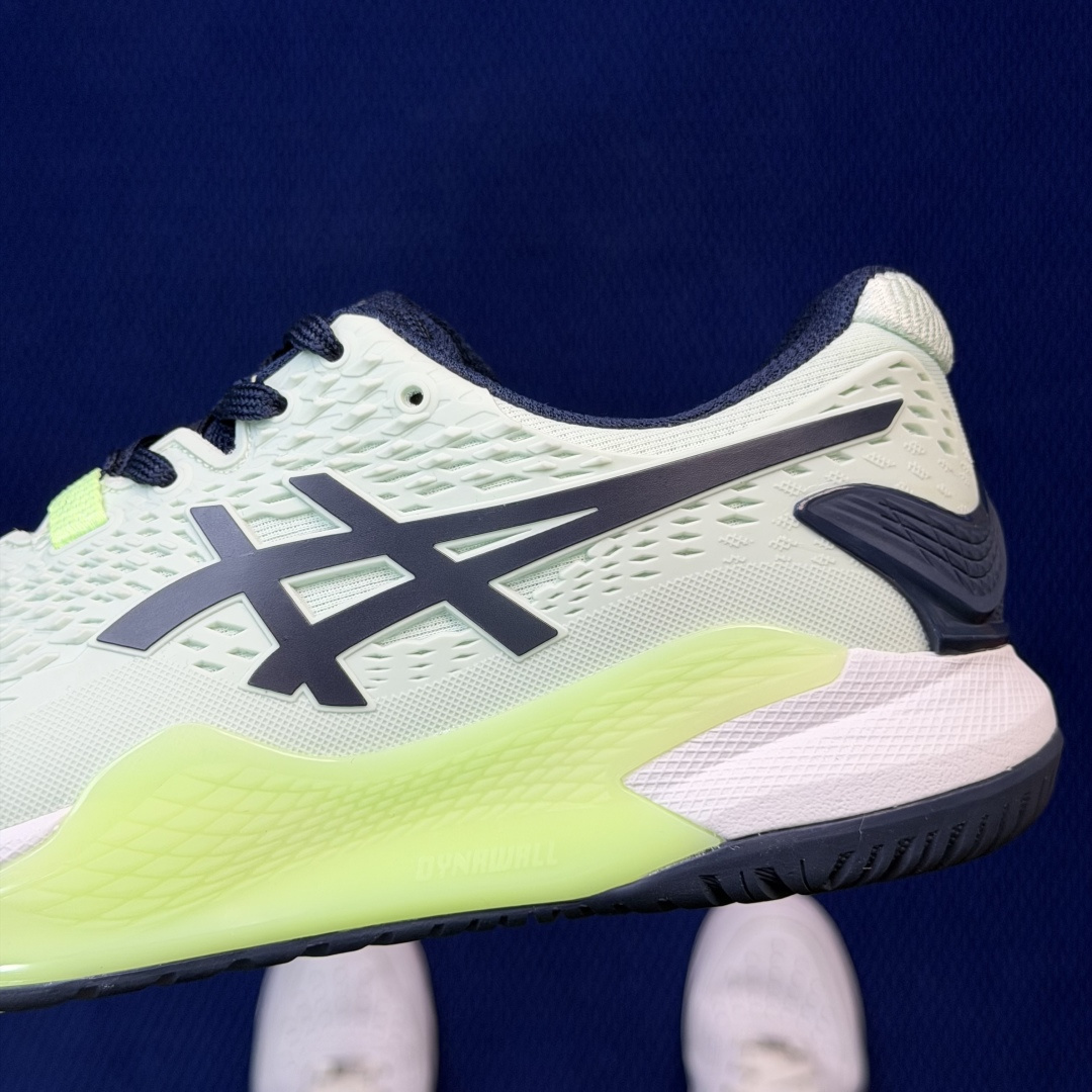 亚瑟士ASICS 9代网球鞋，共22色‼️GEL-RESOLUTION 9 第18色:米黄蓝外贸爆款，现