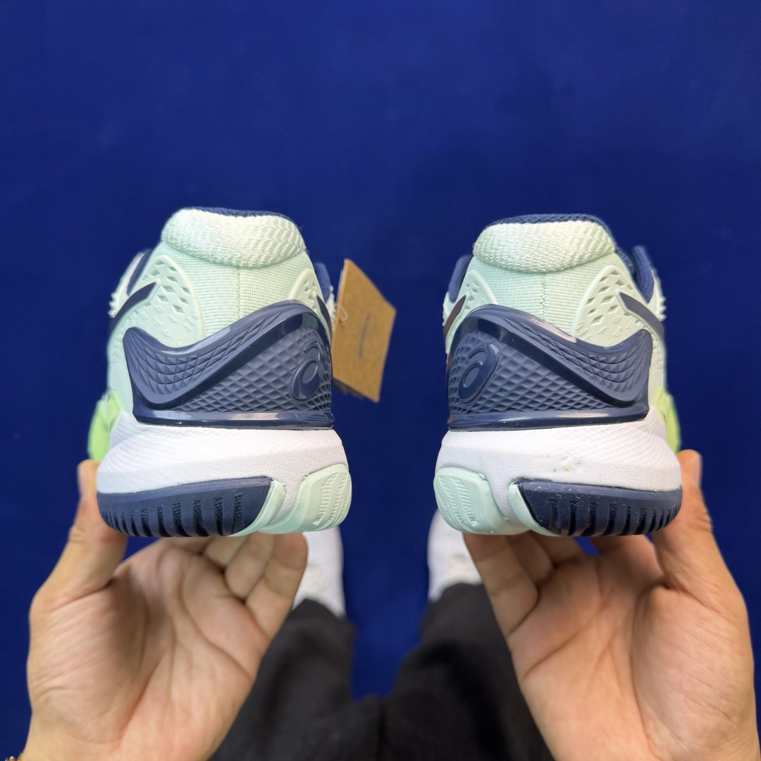 亚瑟士ASICS 9代网球鞋，共22色‼️GEL-RESOLUTION 9 第18色:米黄蓝外贸爆款，现