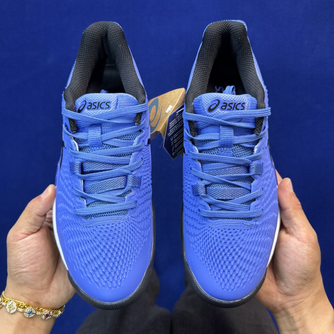 亚瑟士ASICS 9代网球鞋，共22色‼️GEL-RESOLUTION 9 第19色:蓝黑外贸爆款，现货