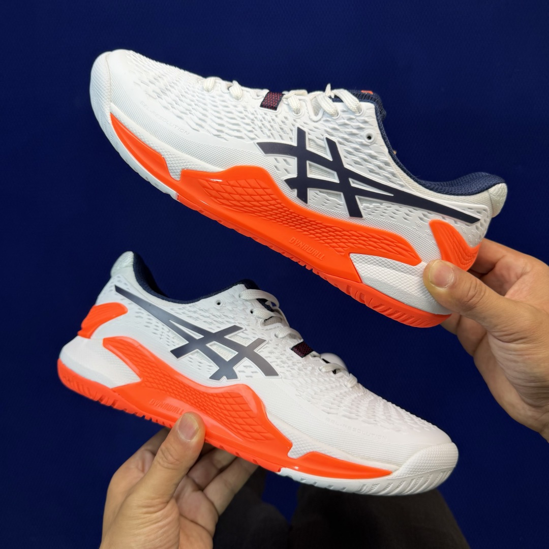 亚瑟士ASICS 9代网球鞋，共22色‼️GEL-RESOLUTION 9 第20色:白红外贸爆款，现货