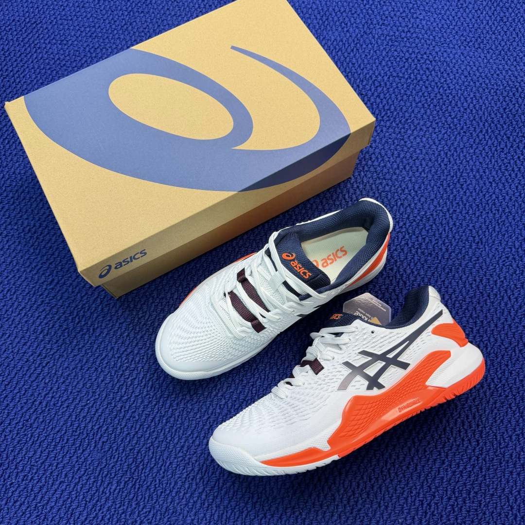 亚瑟士ASICS 9代网球鞋，共22色‼️GEL-RESOLUTION 9 第20色:白红外贸爆款，现货