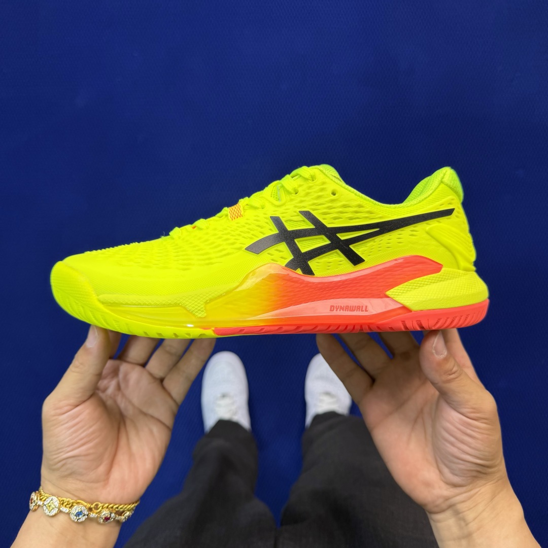 亚瑟士ASICS 9代网球鞋，共22色‼️GEL-RESOLUTION 9 第21色:黄黑外贸爆款，现货