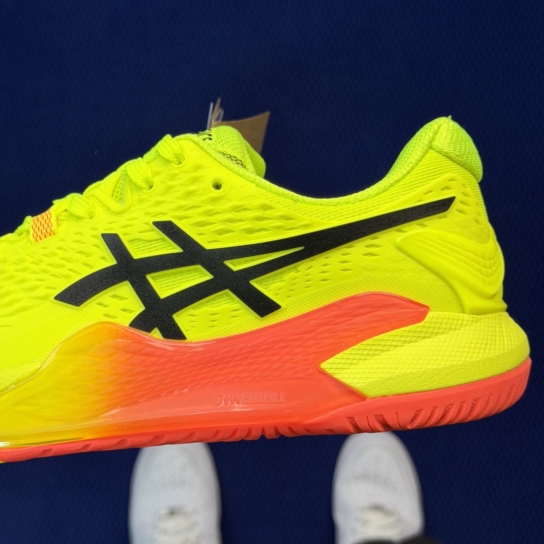 亚瑟士ASICS 9代网球鞋，共22色‼️GEL-RESOLUTION 9 第21色:黄黑外贸爆款，现货