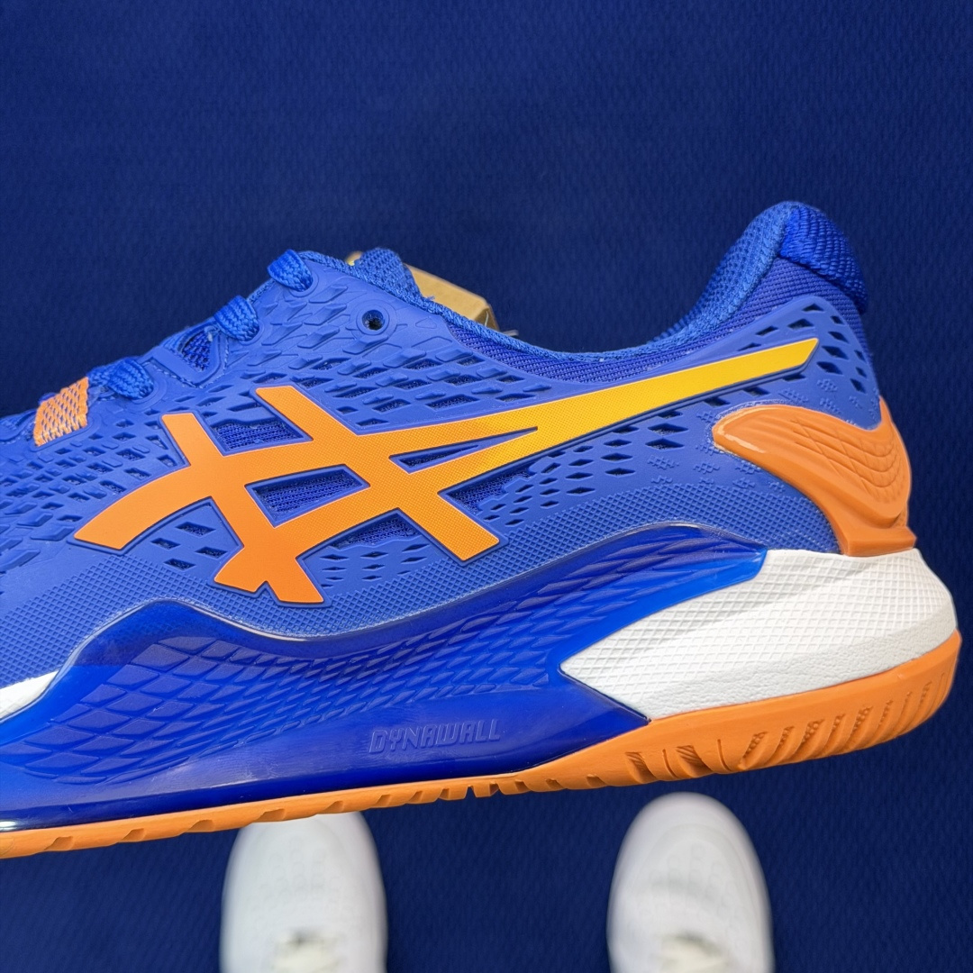 亚瑟士ASICS 9代网球鞋，共22色‼️GEL-RESOLUTION 9 第22色:宝蓝橙外贸爆款，现