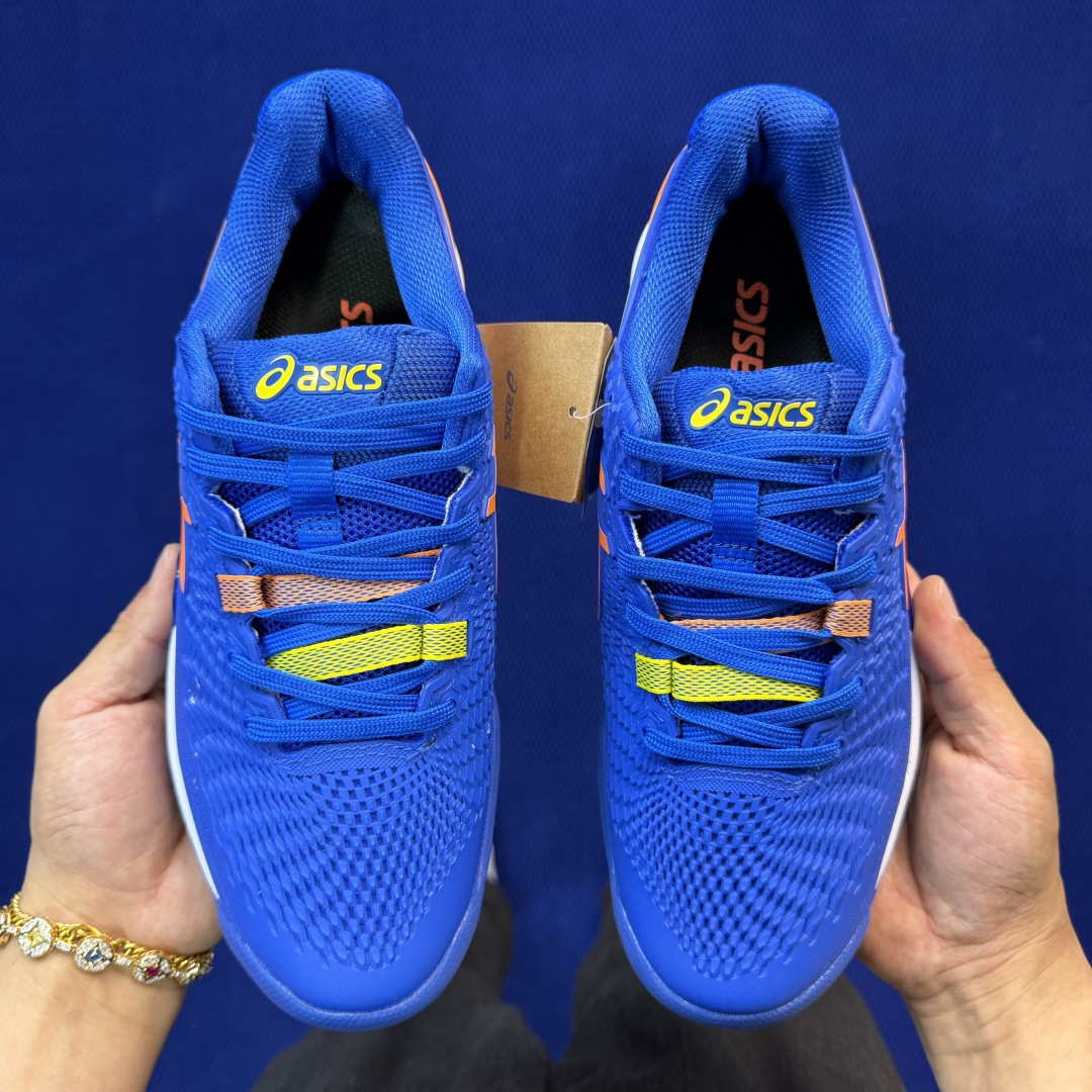亚瑟士ASICS 9代网球鞋，共22色‼️GEL-RESOLUTION 9 第22色:宝蓝橙外贸爆款，现