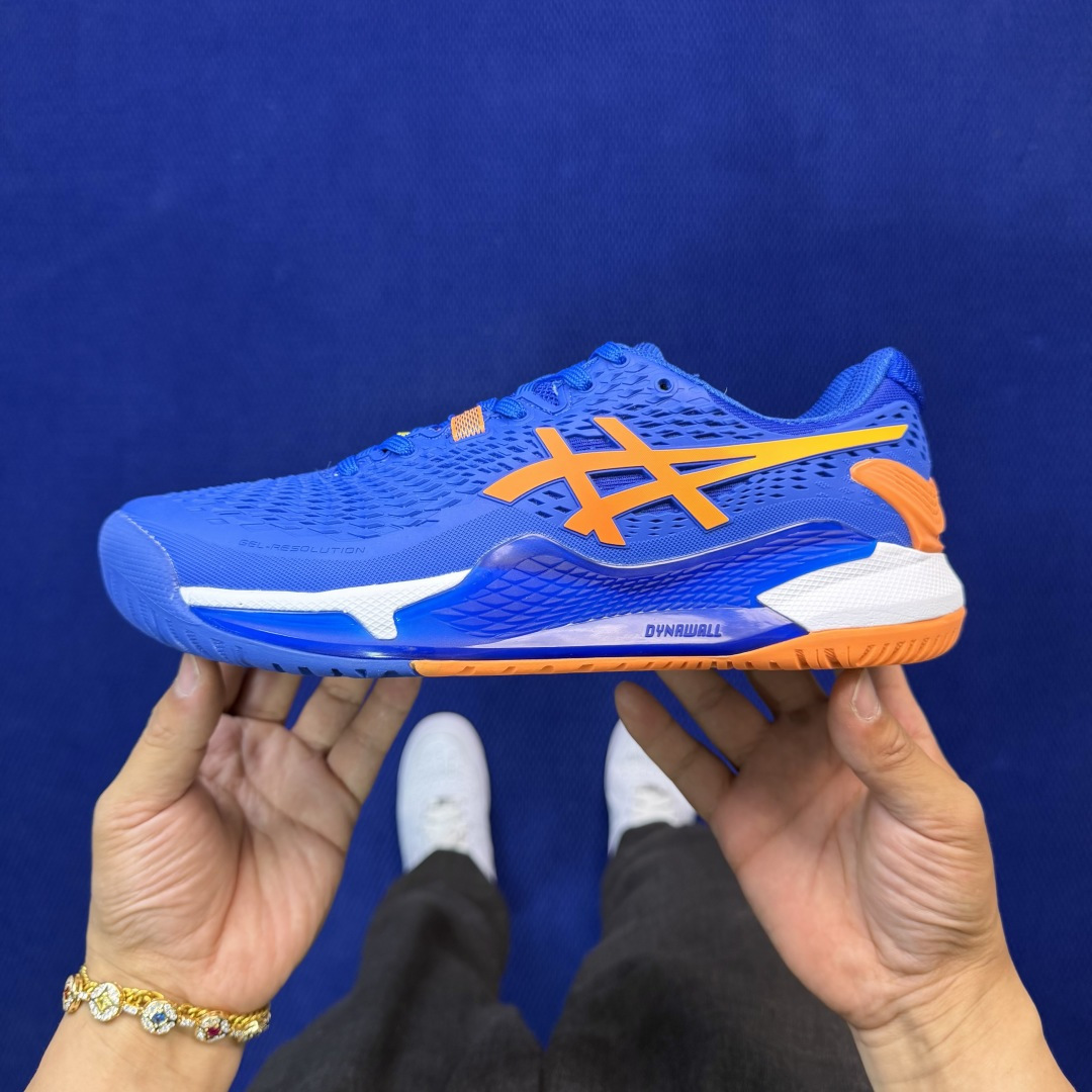 亚瑟士ASICS 9代网球鞋，共22色‼️GEL-RESOLUTION 9 第22色:宝蓝橙外贸爆款，现