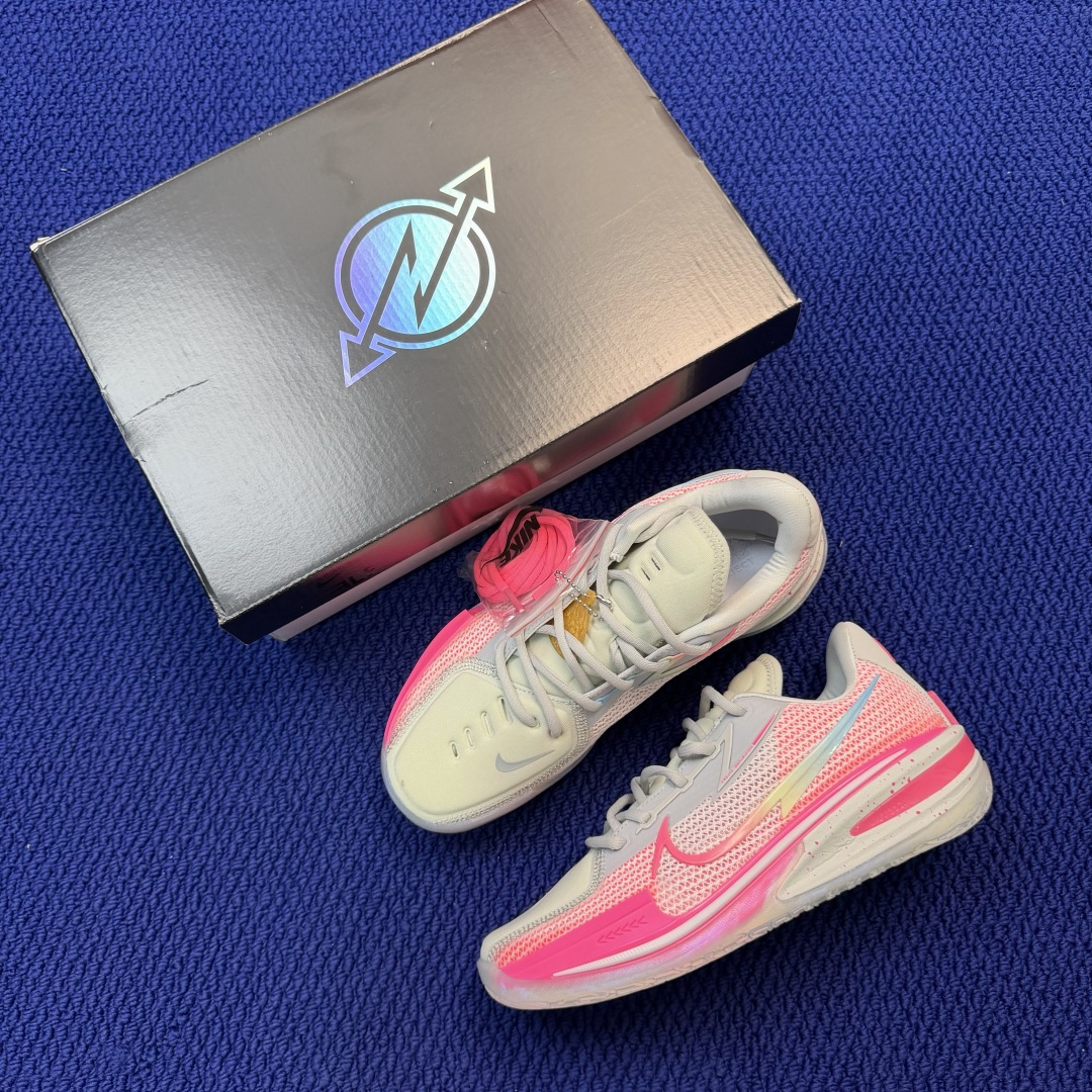 Nike Air Zoom G.T. Cut 1 灰粉色大厂纯原篮球鞋，支持实战！货号CZ0175-00