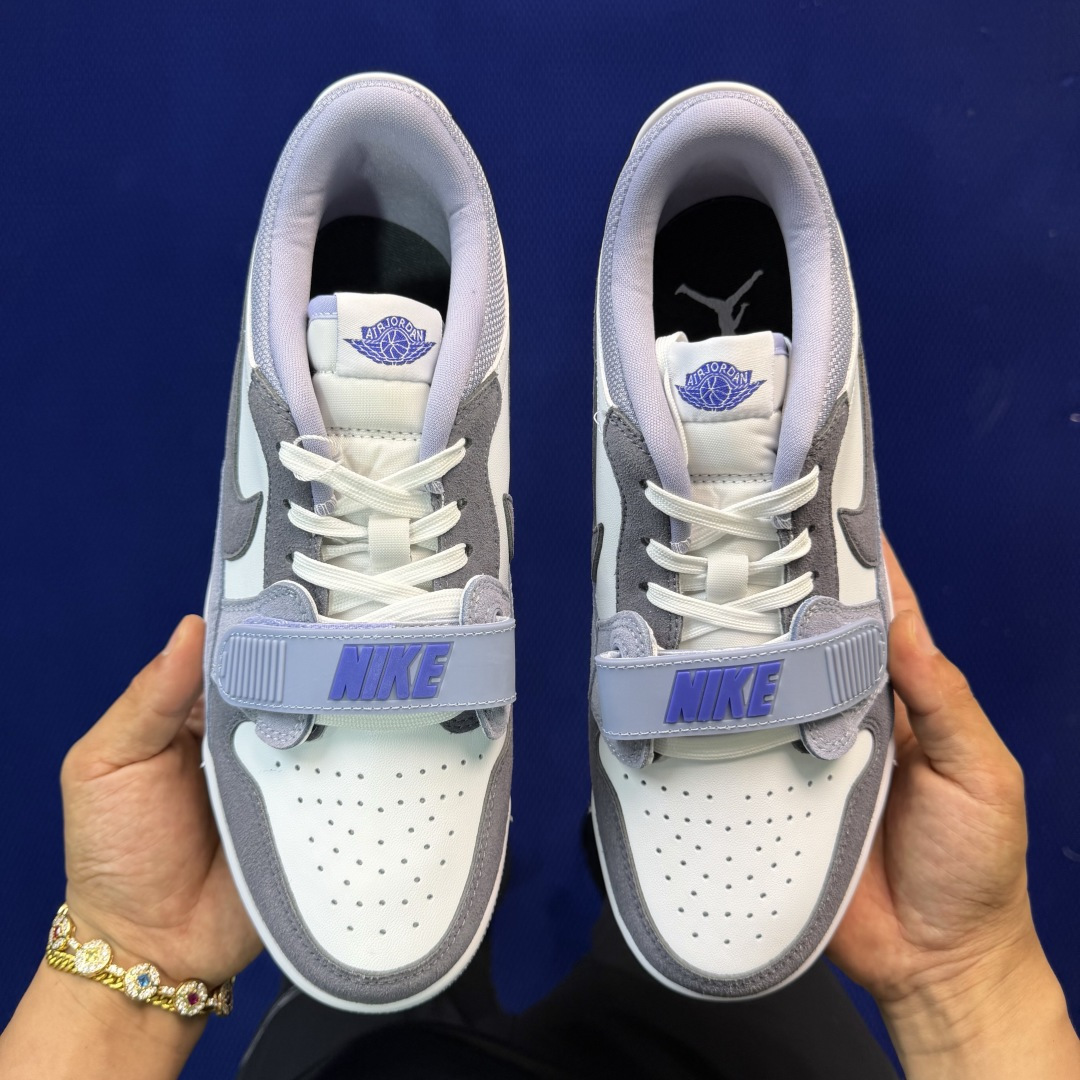 aj312系列 第101色！低帮 浅白紫货号:CD7069-108 尺码:36-46带半码