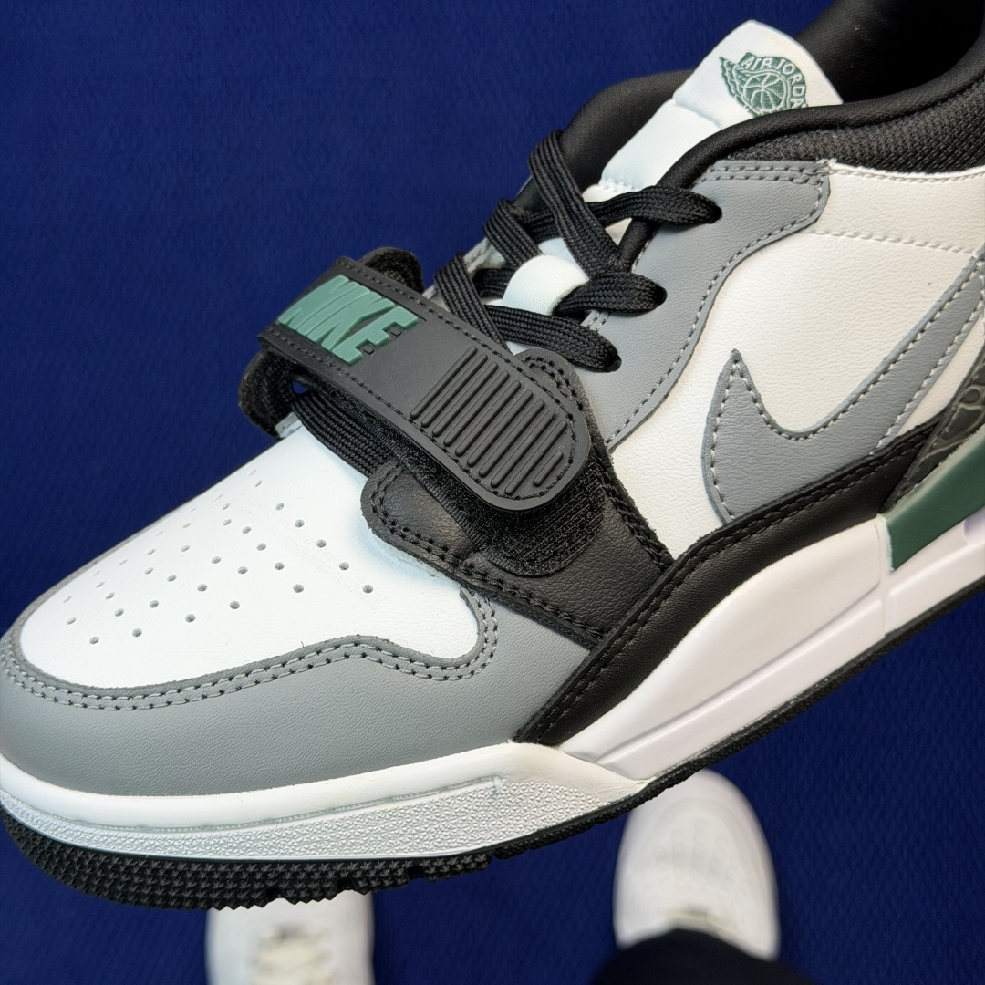 aj312系列 第102色！低帮 黑白绿货号:CD7069-131 尺码:36-46带半码