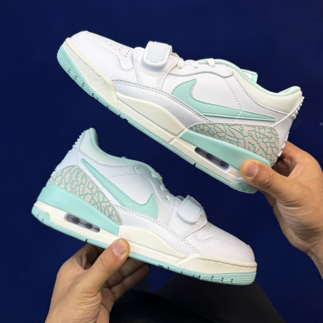 aj312系列 第103色！低帮 薄荷绿货号:HJ9041-100 尺码:36-46带半码