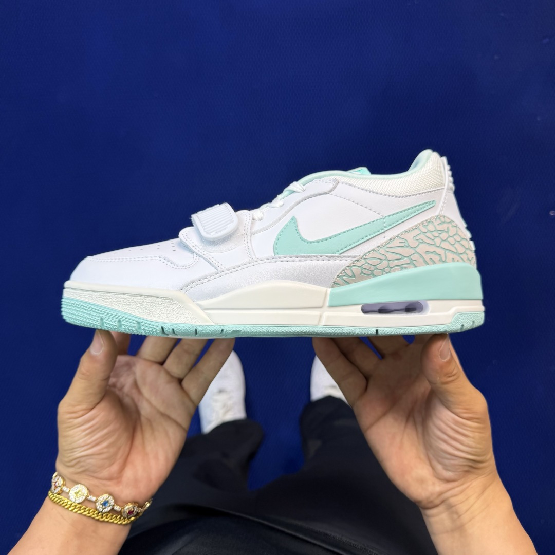 aj312系列 第103色！低帮 薄荷绿货号:HJ9041-100 尺码:36-46带半码