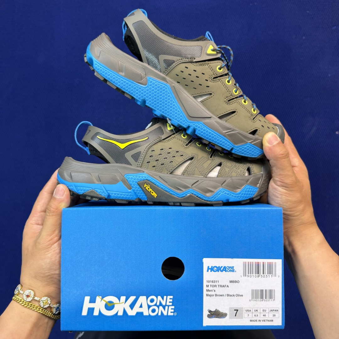 Hoka溯溪鞋 凉鞋 3色！HOKA One One Vibram 轻量溯溪鞋原鞋开发 市面最强品质！尺