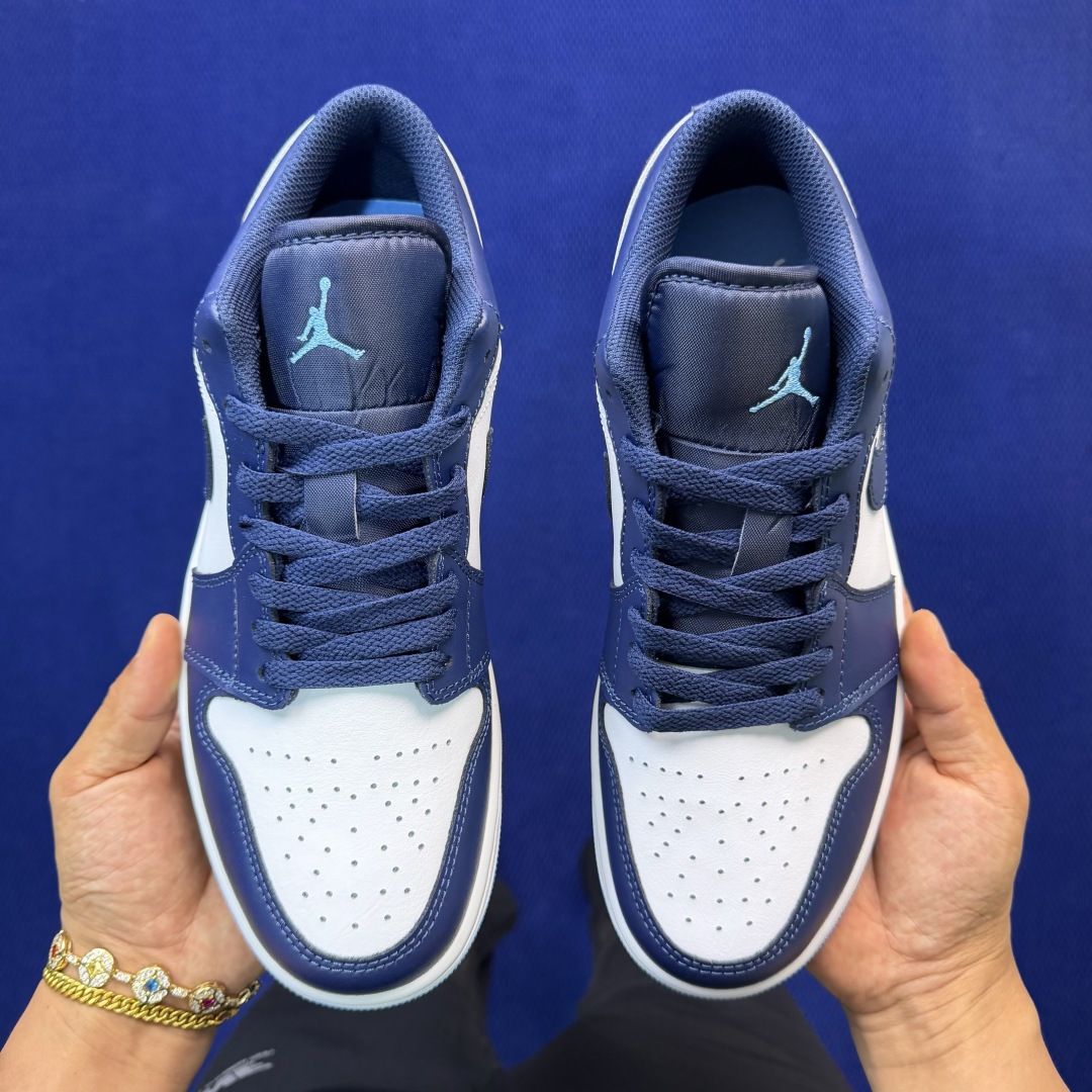 AJ1Low低帮：蓝白市售最强低帮 天花板品质！市面唯一正确版本 全鞋正品原材料-404 尺码39-45
