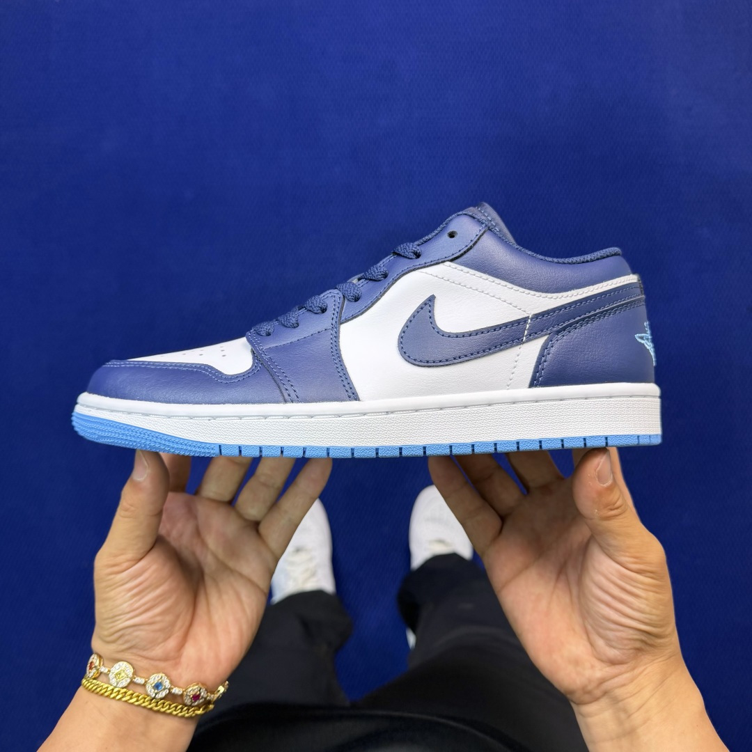 AJ1Low低帮：蓝白市售最强低帮 天花板品质！市面唯一正确版本 全鞋正品原材料-404 尺码39-45
