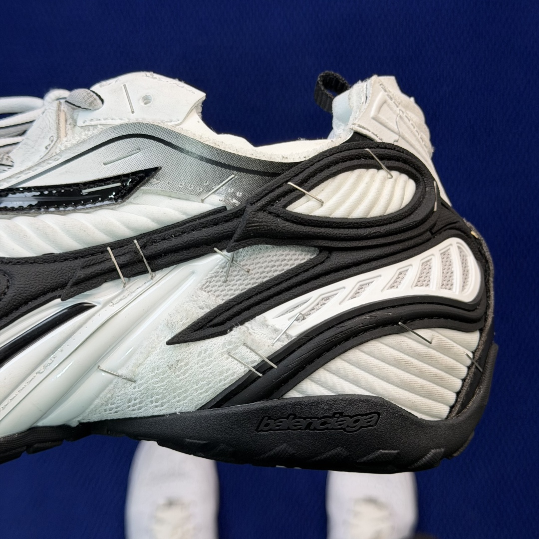 纯原生产线出品 Balenciaga 巴黎世家 订书钉 23代 Soleless 圆头系带 低帮鞋面主体