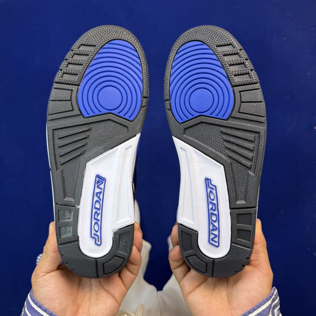 aj312系列 第104色！低帮 黑白蓝货号:CD7069-114 尺码:36-46带半码