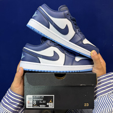 主推价格优势私DF版 顶级性价比低帮!第182色:蓝白Air Jordan AJ1 Low 低帮系列鞋型 主推价格优势私DF版 顶级性价比低帮!第182色:蓝白Air Jordan AJ1 Low 低帮系列鞋型
