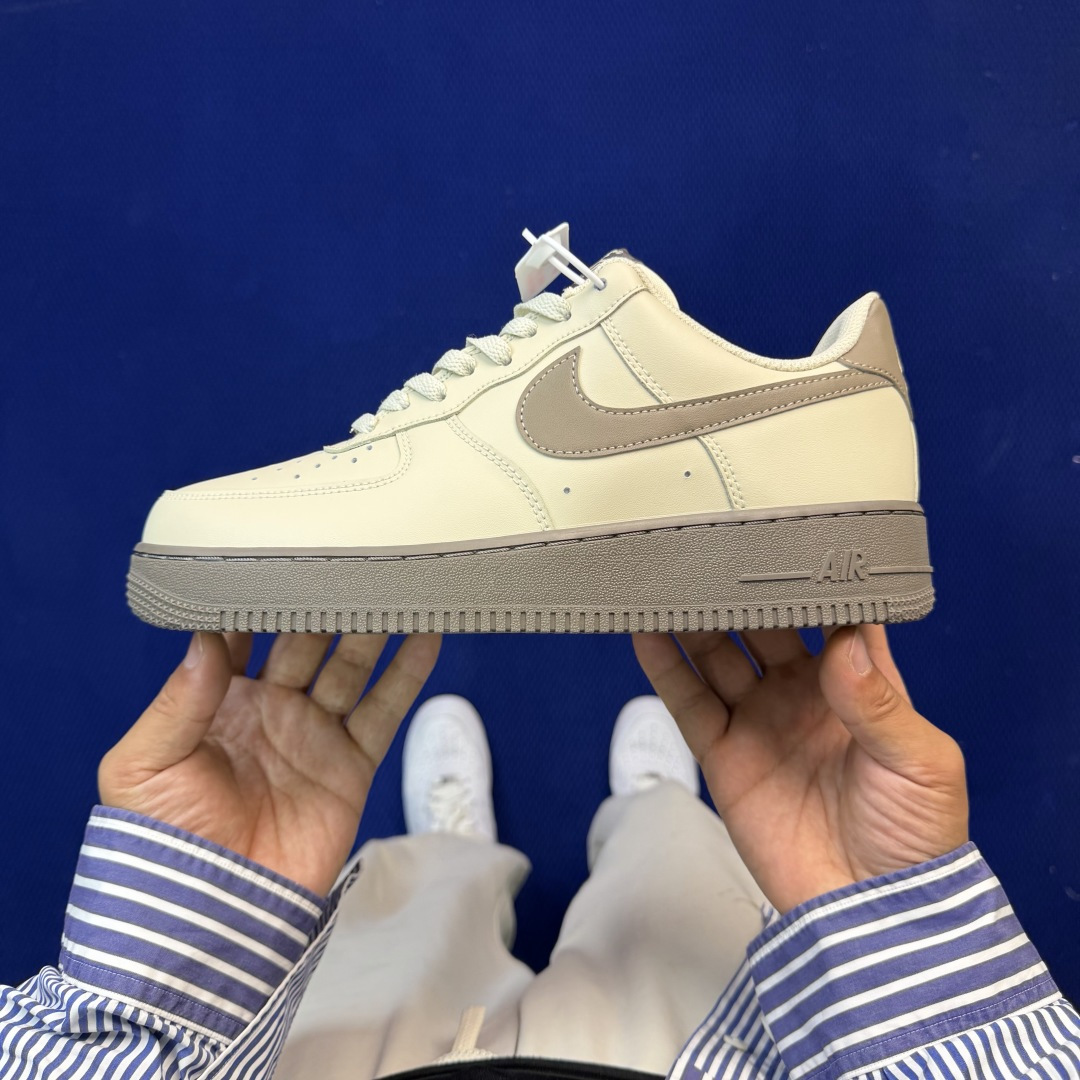 3A空军！第637色：棕色Nike Air Force 1 Low百分百原鞋开发！PT市场真正匠心空军！