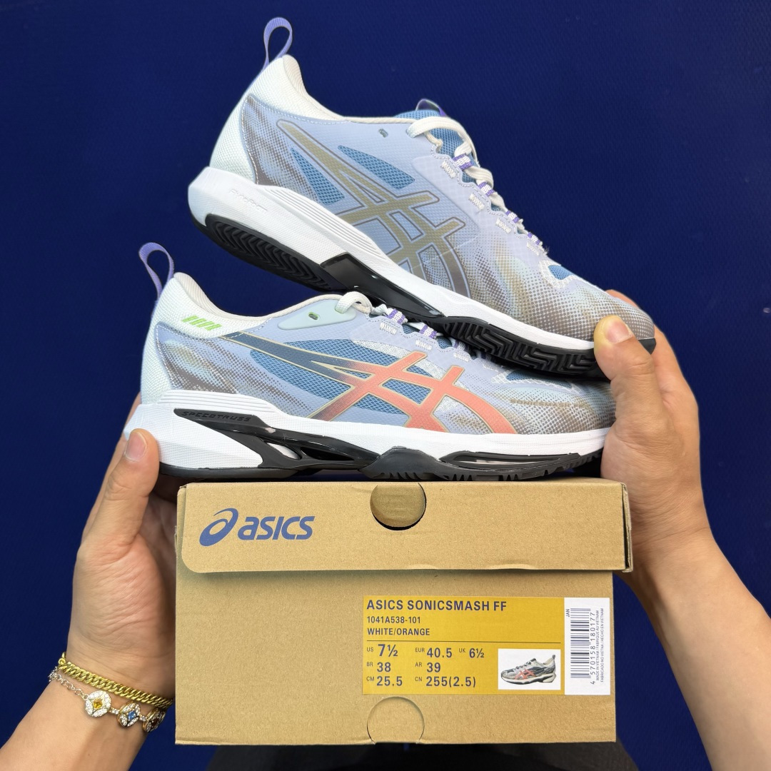 亚瑟士ASICS 2512网球鞋，共3色‼️ASICS SONICSMASH FF外贸爆款，现货补出！货