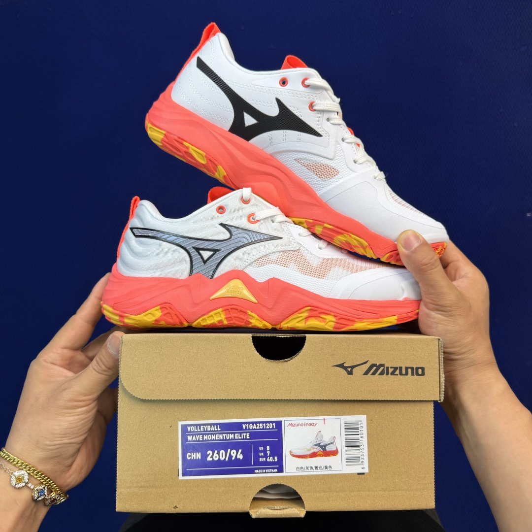 外贸爆款 美津侬训练鞋 共10色！Mizuno WAVE MOMENTUM ELITE 低帮 训练鞋货号