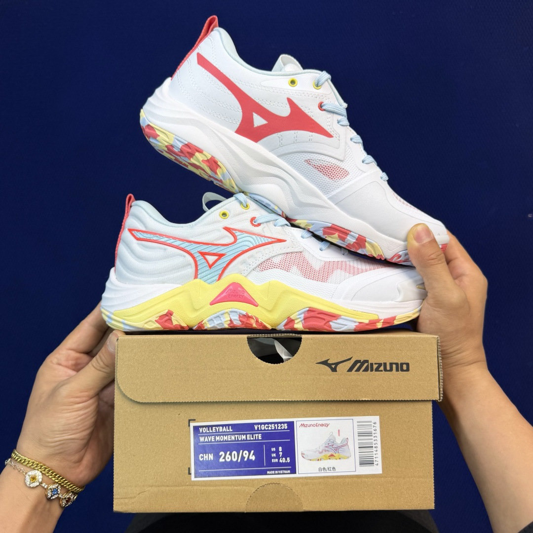 外贸爆款 美津侬训练鞋 共10色！Mizuno WAVE MOMENTUM ELITE 低帮 训练鞋货号
