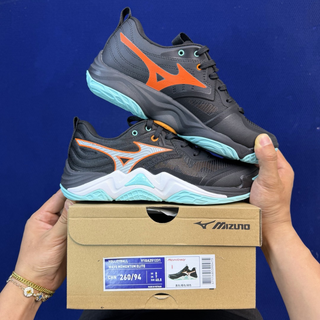 外贸爆款 美津侬训练鞋 共10色！Mizuno WAVE MOMENTUM ELITE 低帮 训练鞋货号