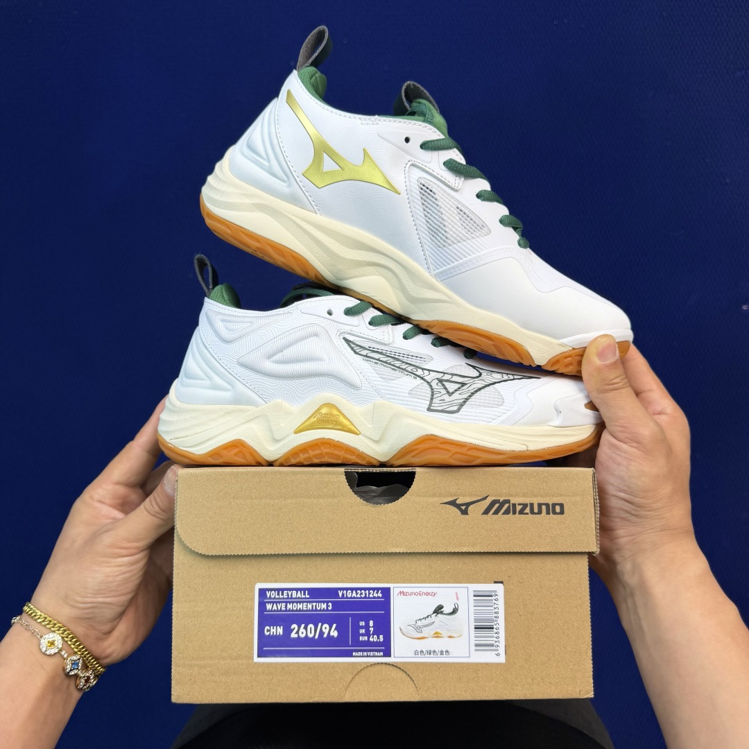 外贸爆款 美津侬Momentum训练鞋 共9色！Mizuno Wave Momentum 3 货号：V1