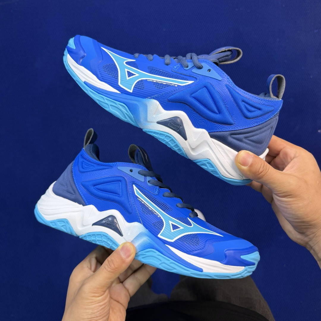 外贸爆款 美津侬Momentum训练鞋 共9色！Mizuno Wave Momentum 3 货号：V1