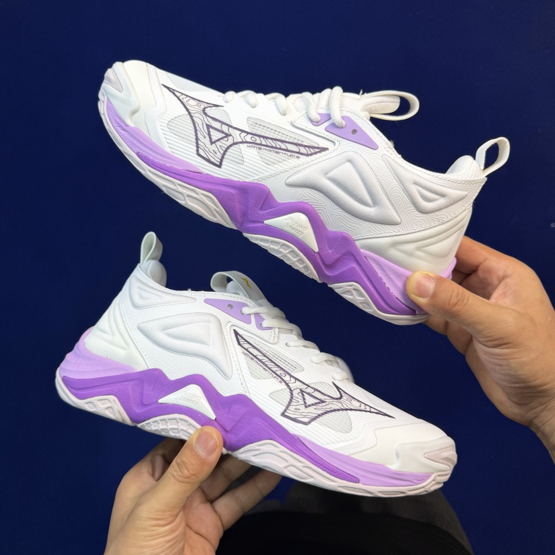 外贸爆款 美津侬Momentum训练鞋 共9色！Mizuno Wave Momentum 3 货号：V1