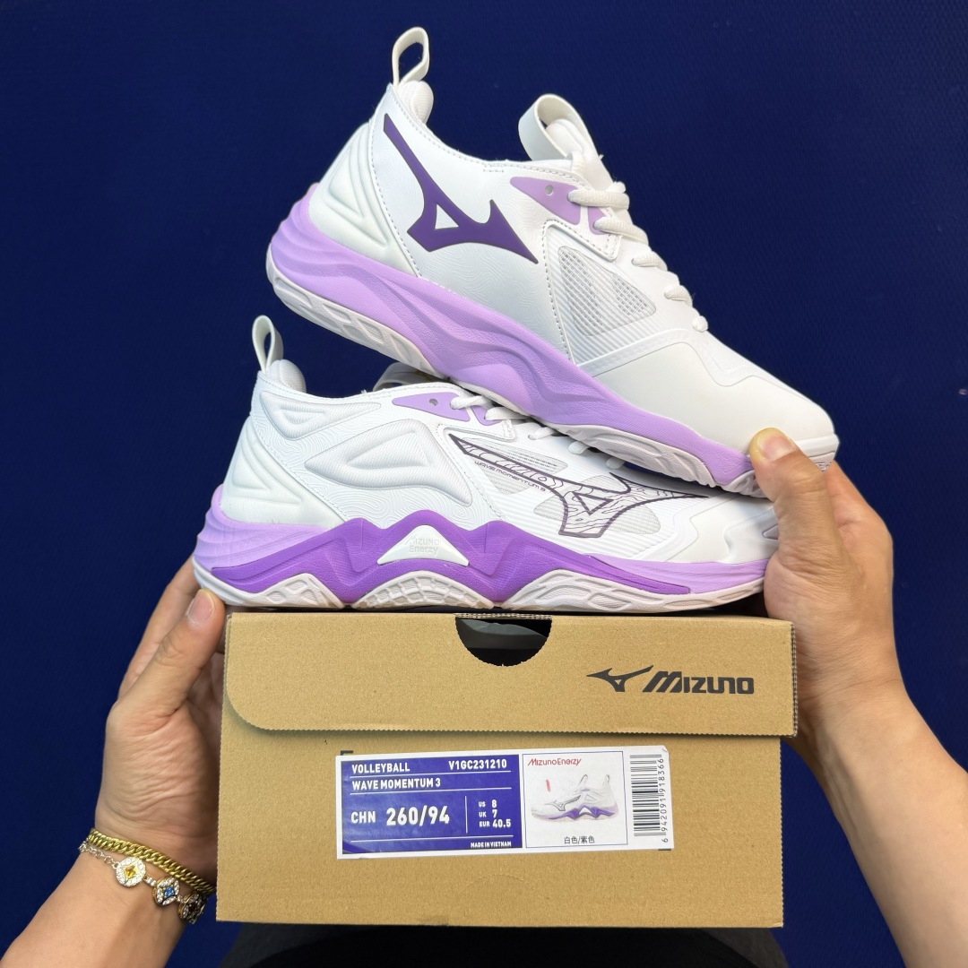 外贸爆款 美津侬Momentum训练鞋 共9色！Mizuno Wave Momentum 3 货号：V1