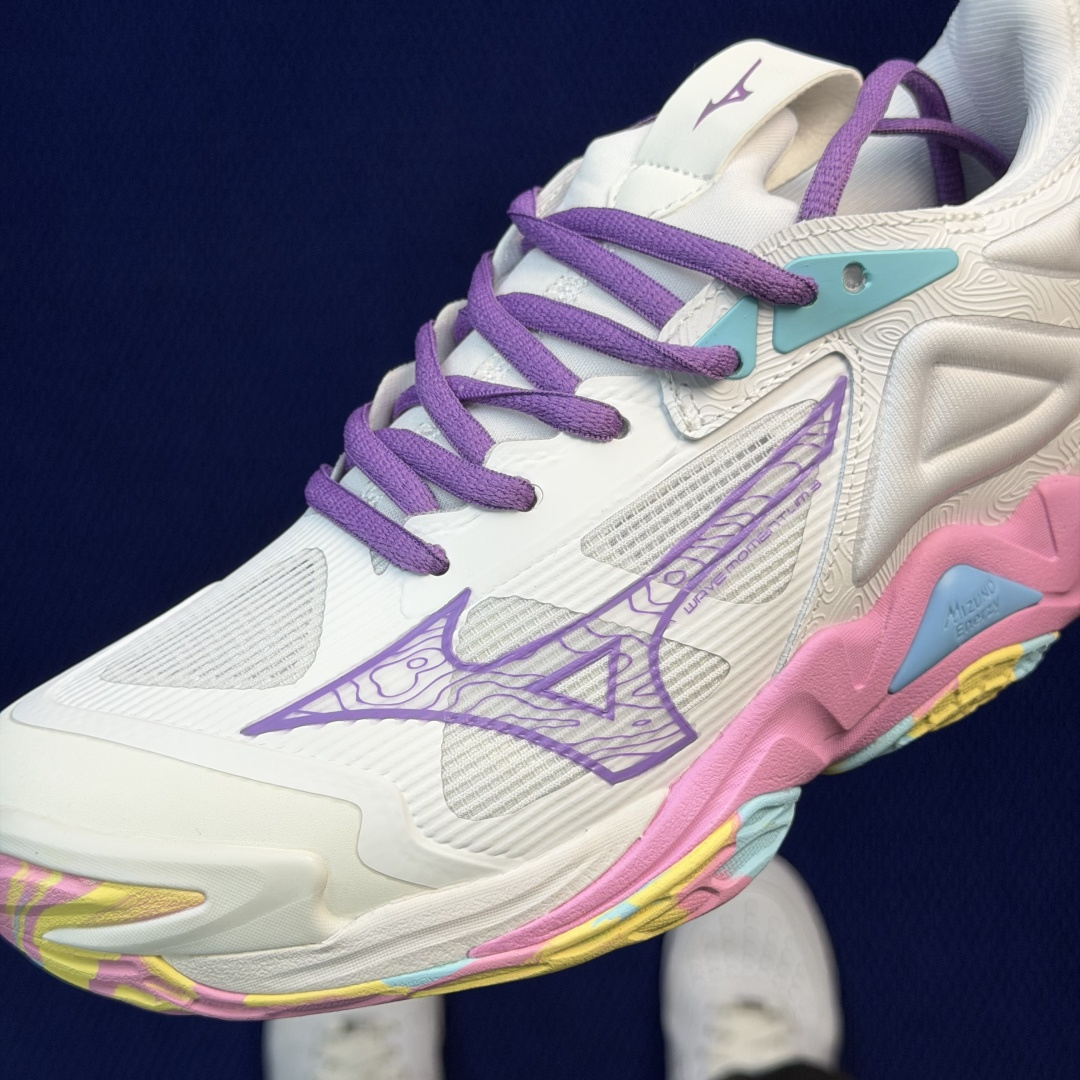 外贸爆款 美津侬Momentum训练鞋 共9色！Mizuno Wave Momentum 3 货号：V1
