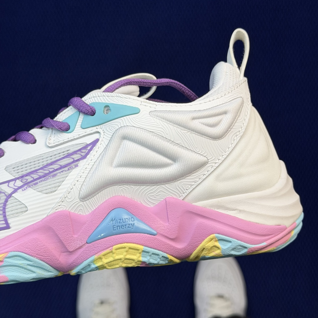 外贸爆款 美津侬Momentum训练鞋 共9色！Mizuno Wave Momentum 3 货号：V1
