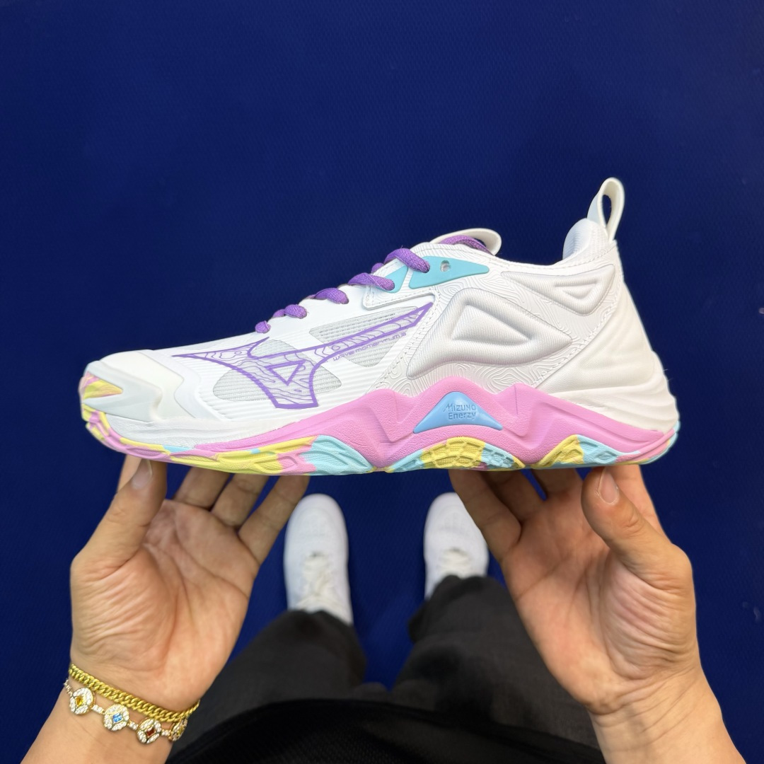 外贸爆款 美津侬Momentum训练鞋 共9色！Mizuno Wave Momentum 3 货号：V1