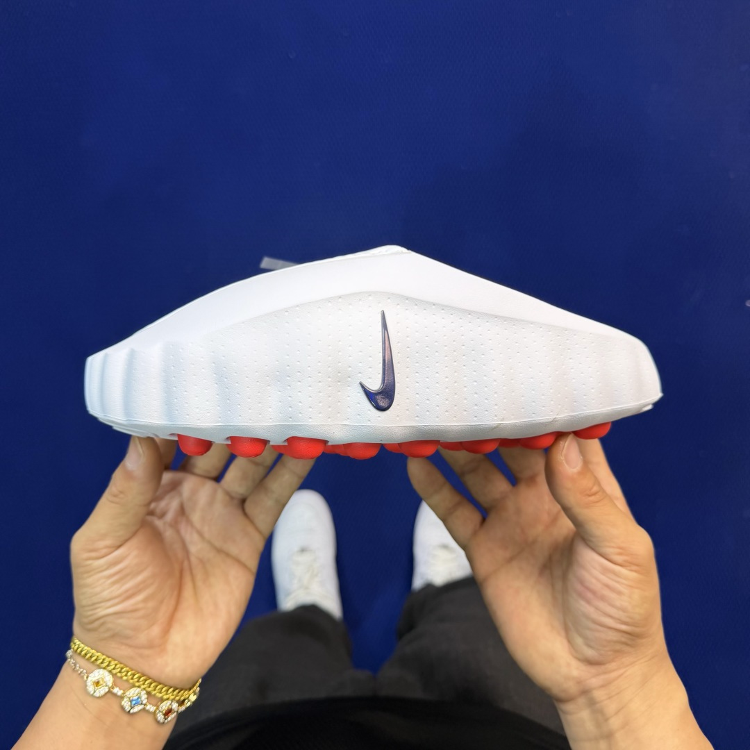 RL正确版出货‼️Nike Mind 001 白色拖鞋神经科学足底按摩包头拖鞋同源ZP原材 匠心打造🔹原