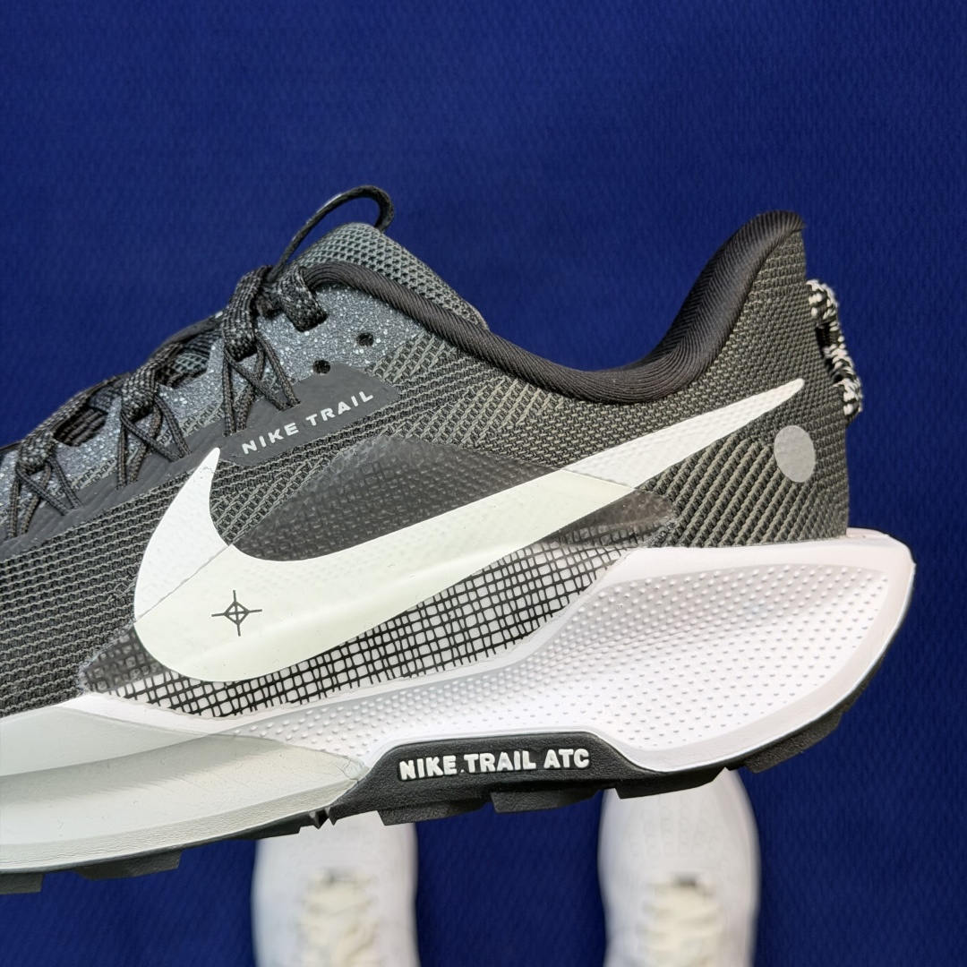 大厂纯原1:1！Nike Pegasus Trail 5 越野跑步鞋公司级 第1色:黑白货号：DV386