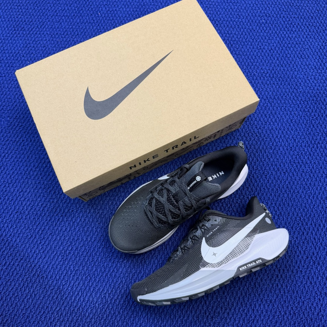 大厂纯原1:1！Nike Pegasus Trail 5 越野跑步鞋公司级 第1色:黑白货号：DV386