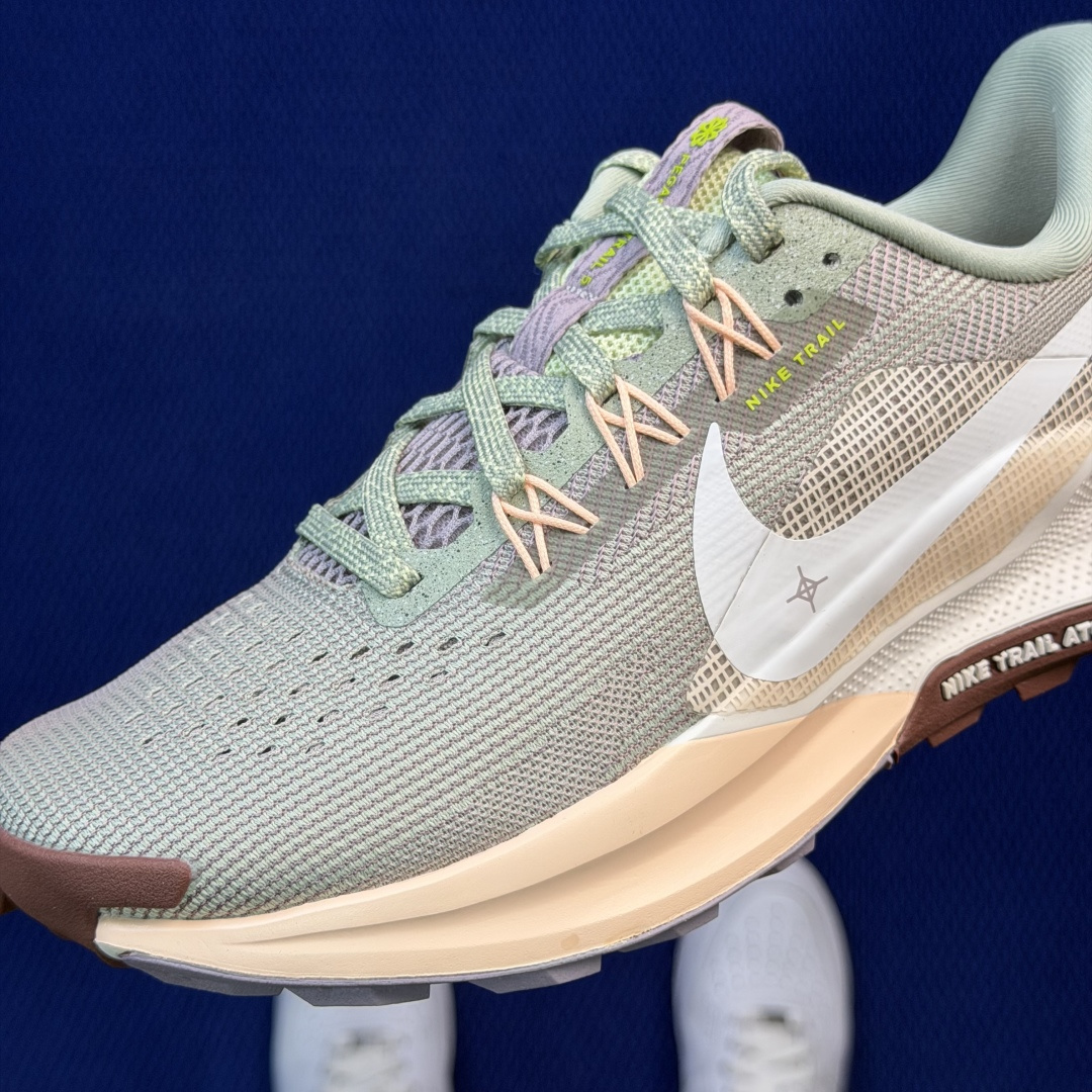 大厂纯原1:1！Nike Pegasus Trail 5 越野跑步鞋公司级 第7色:棕绿货号：DV386