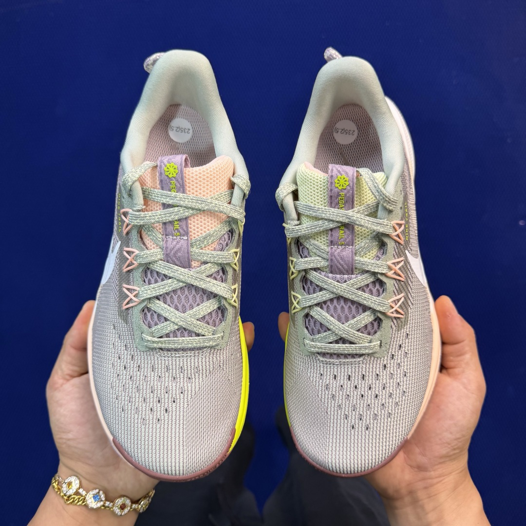 大厂纯原1:1！Nike Pegasus Trail 5 越野跑步鞋公司级 第7色:棕绿货号：DV386