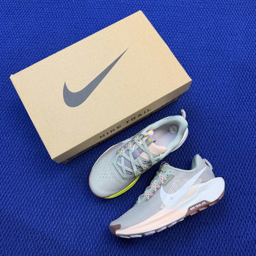 大厂纯原1:1！Nike Pegasus Trail 5 越野跑步鞋公司级 第7色:棕绿货号：DV386