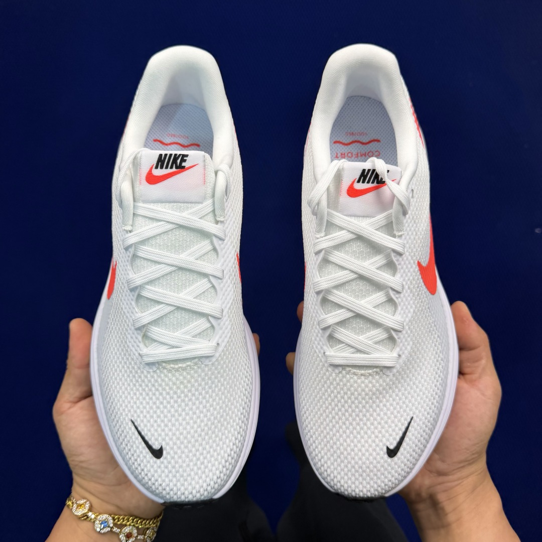 大厂纯原1:1！Nike REVOLUTION 8 跑步鞋公司级 第2色:白红货号：HJ9198-102
