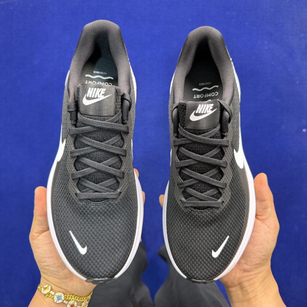 大厂纯原1:1！Nike REVOLUTION 8 跑步鞋公司级 第7色:黑白货号：HJ9198-003