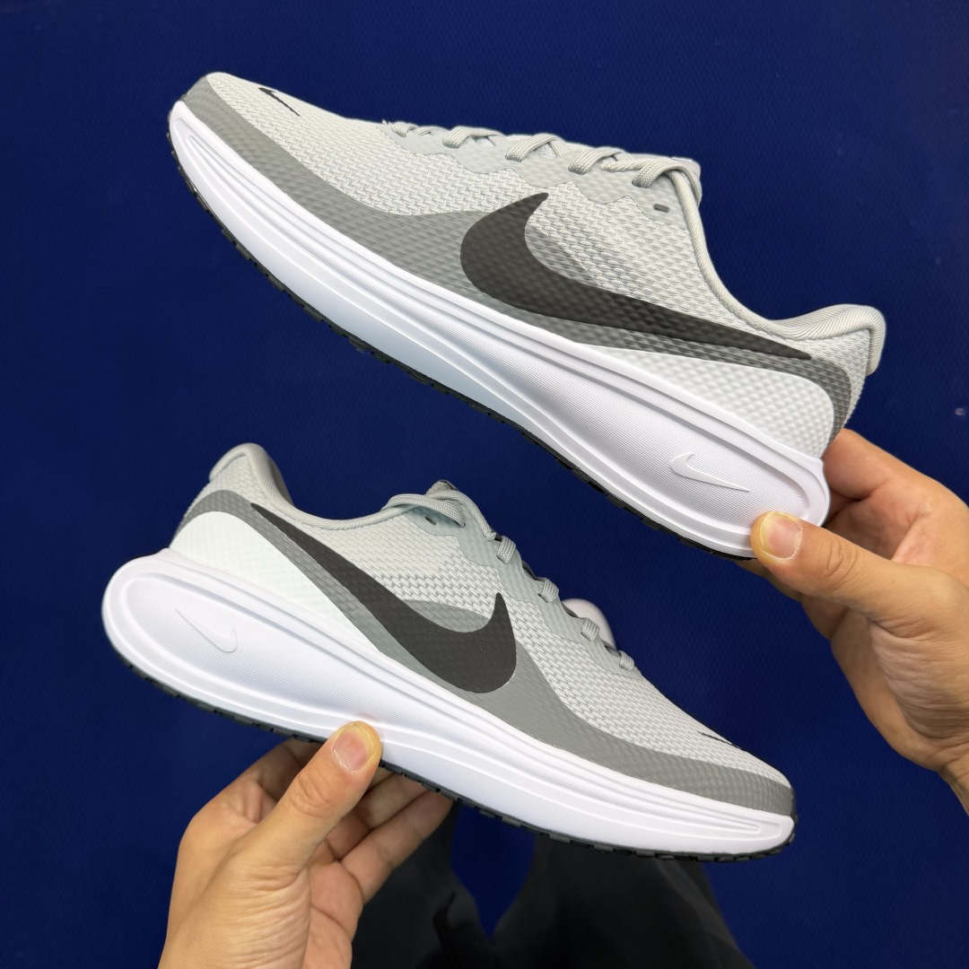 大厂纯原1:1！Nike REVOLUTION 8 跑步鞋公司级 第5色:灰黑货号：HJ9198-300