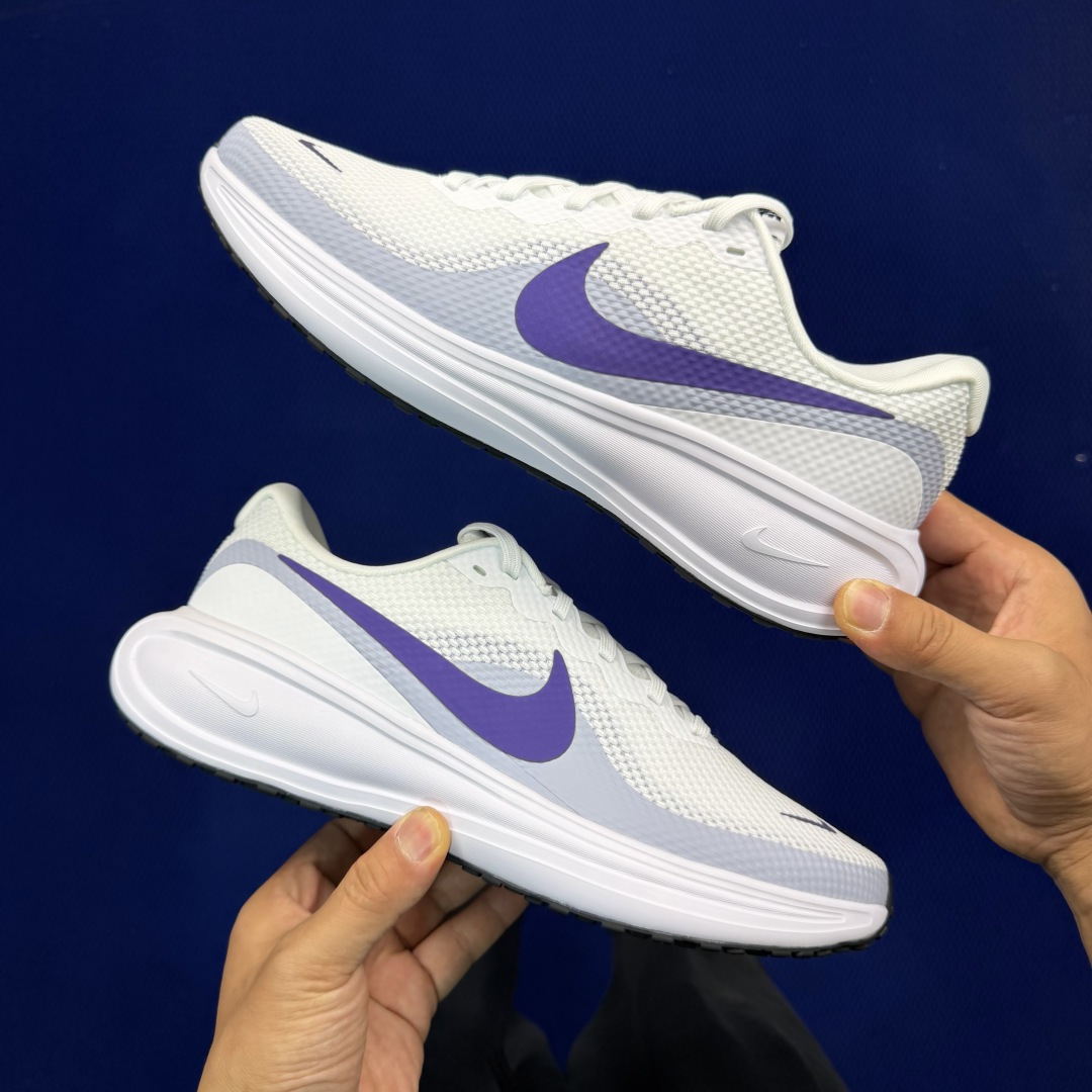 大厂纯原1:1！Nike REVOLUTION 8 跑步鞋公司级 第6色:白紫钩货号：HJ8485-10