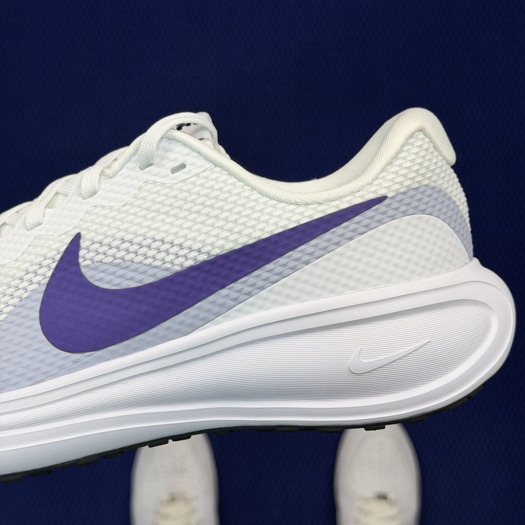 大厂纯原1:1！Nike REVOLUTION 8 跑步鞋公司级 第6色:白紫钩货号：HJ8485-10