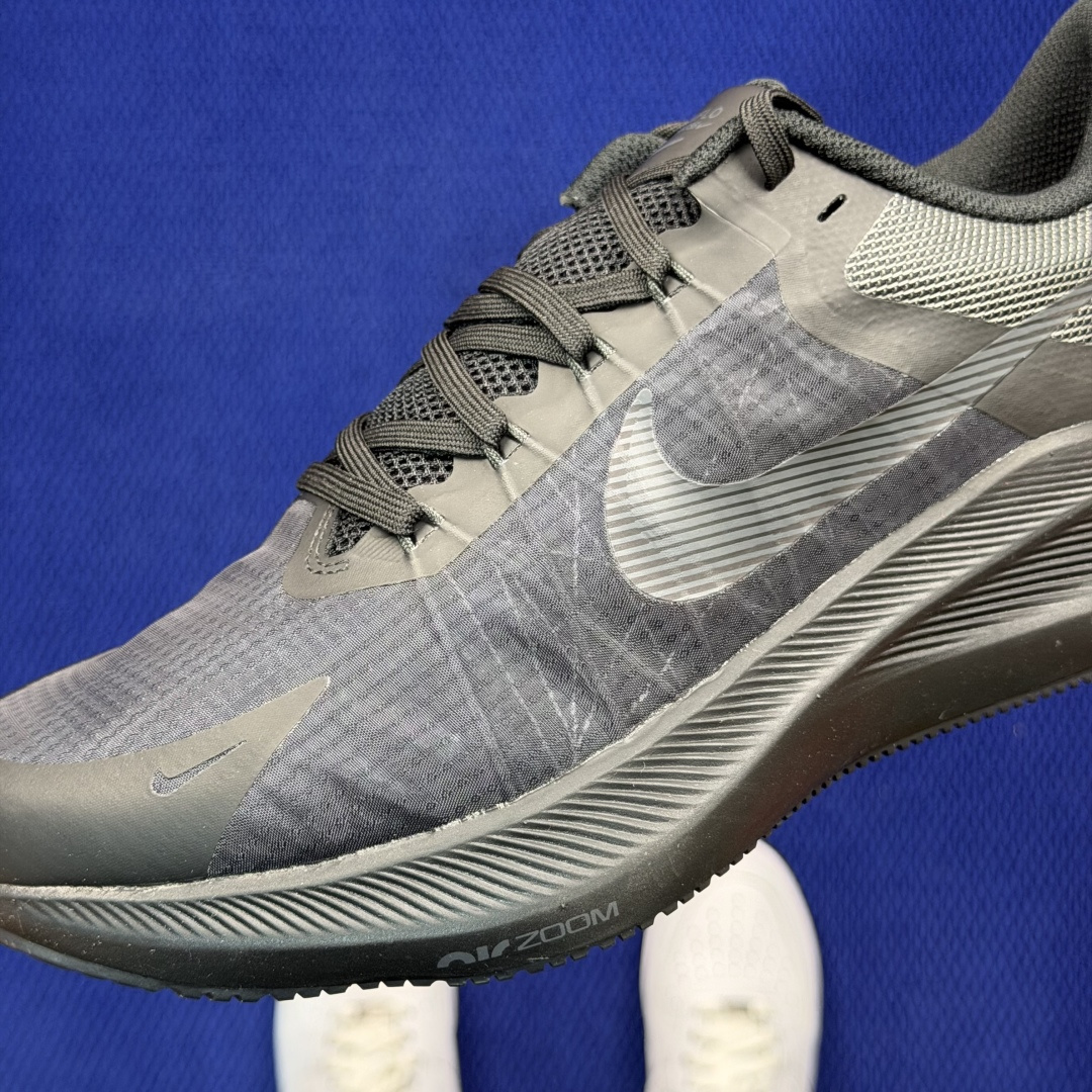 大厂纯原1:1！Nike Zoom Winflo 8 跑步鞋公司级 第4色: 黑武士货号：CW3419-