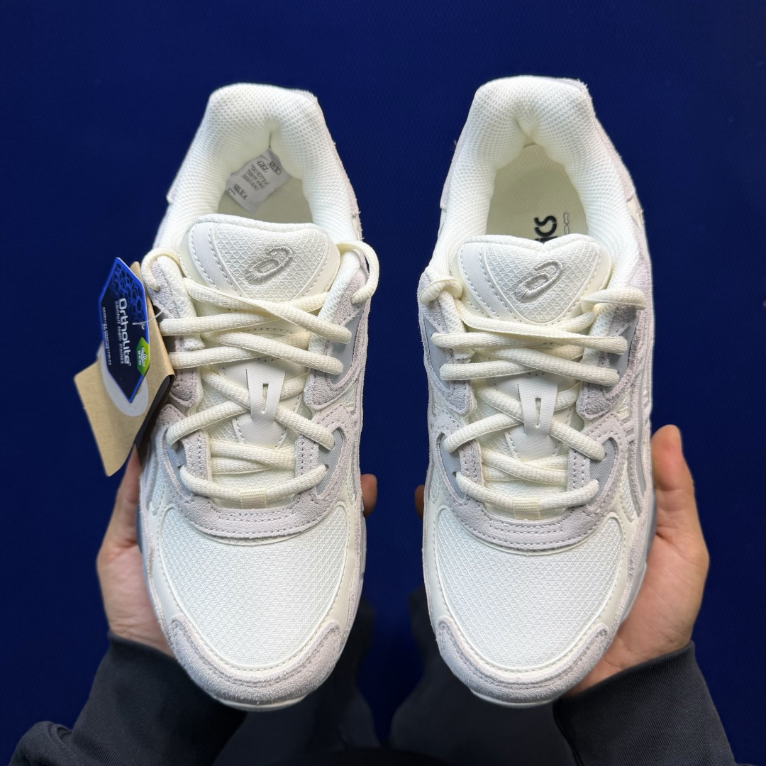 亚瑟士ASICS GEL-NYC系列 复古休闲鞋第11色:1203A739-100白灰尺码：36-46带