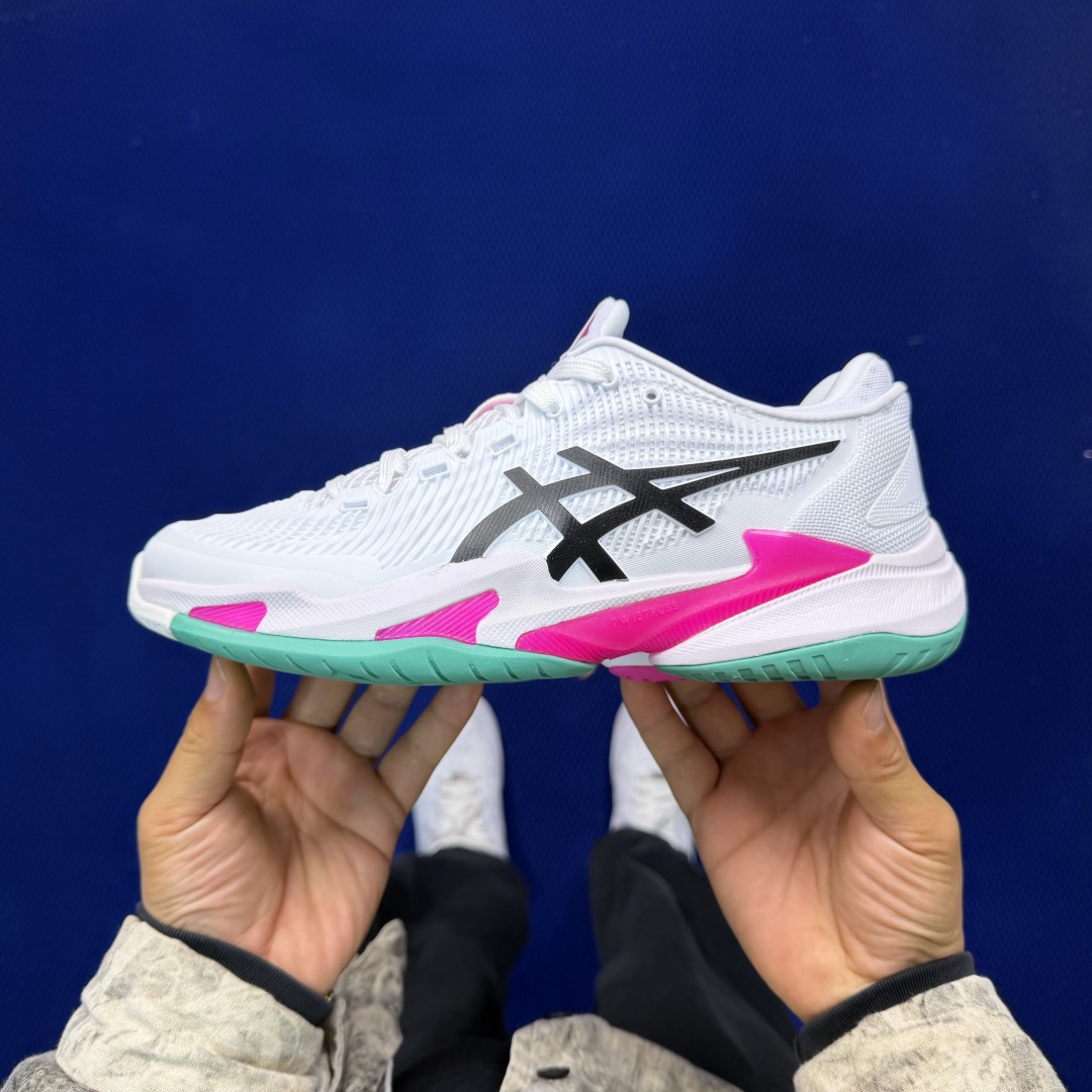 亚瑟士网球鞋🎾Asics Court FF 3 第32色‼️适用于硬地球场的网球鞋树脂加工的网眼材料的鞋